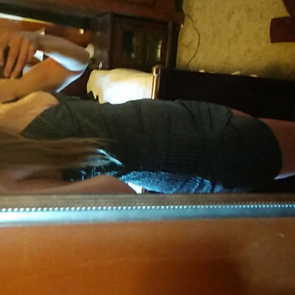 Black and Sliver Dress